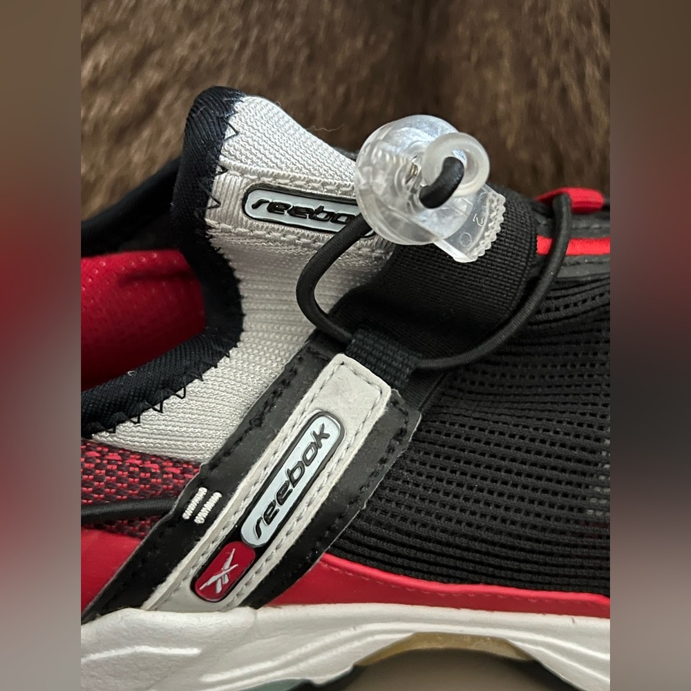 Reebok Black & Red Athletic Sneakers - Picture 7 of 8